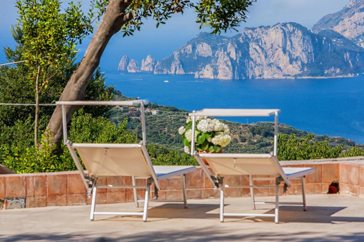Resort Ferrara Villa Multa Quies Massa Lubrense Exteriér fotografie
